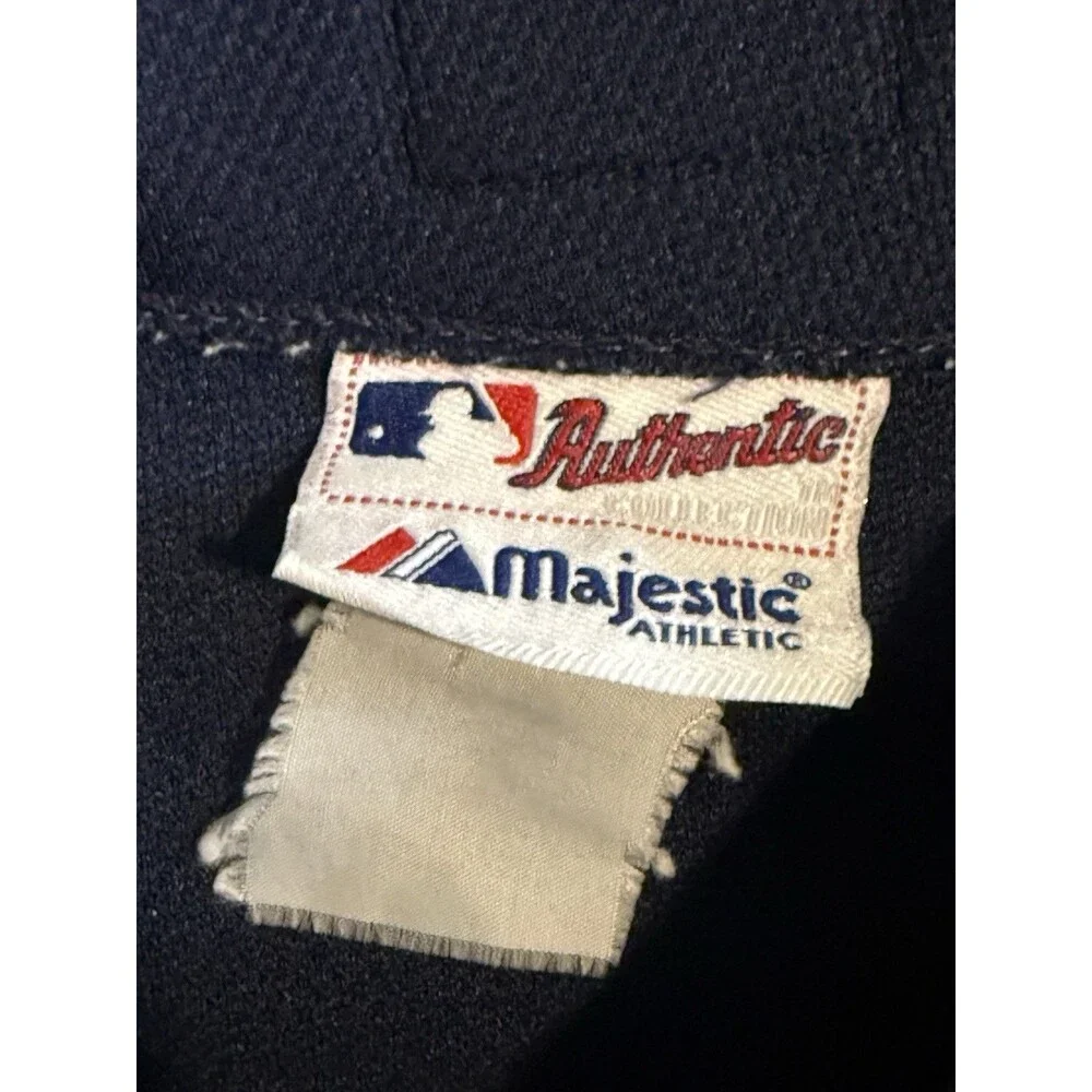 MLB Washington Nationals Jersey DC Y2K VTG Majestic Blue Short Sleeve Men XL